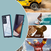 ShellBox Case for Samsung Galaxy S23, IP68 Waterproof Full Body Protection with Built-in Screen Protector