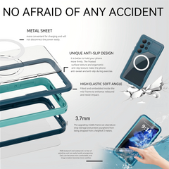 Shockproof TPU Case for Samsung S25 Ultra – 360° Protection, MagSafe Ready