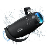 ORTIZAN M8 Portable Bluetooth Speaker with RGB Lights, IPX2 Waterproof