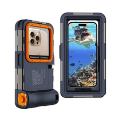 Shellobox Universal Underwater Diving Case 360° Protection for iPhone 16 Plus
