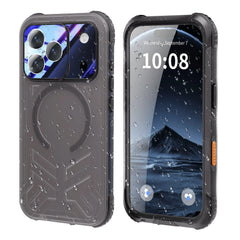 ShellBox Case Waterproof Case for iPhone 17 Pro – Full Body Protective Cover with Screen & Lens Protector, Frosted Black