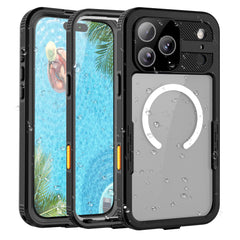 ShellBox Case Waterproof Case for iPhone 17 Pro, 360 Full Body Shockproof Cover with Screen & Camera Lens Protector