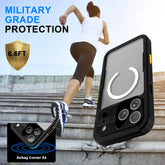 ShellBox Case Waterproof Case for iPhone 17 Pro, 360 Full Body Shockproof Cover with Screen & Camera Lens Protector