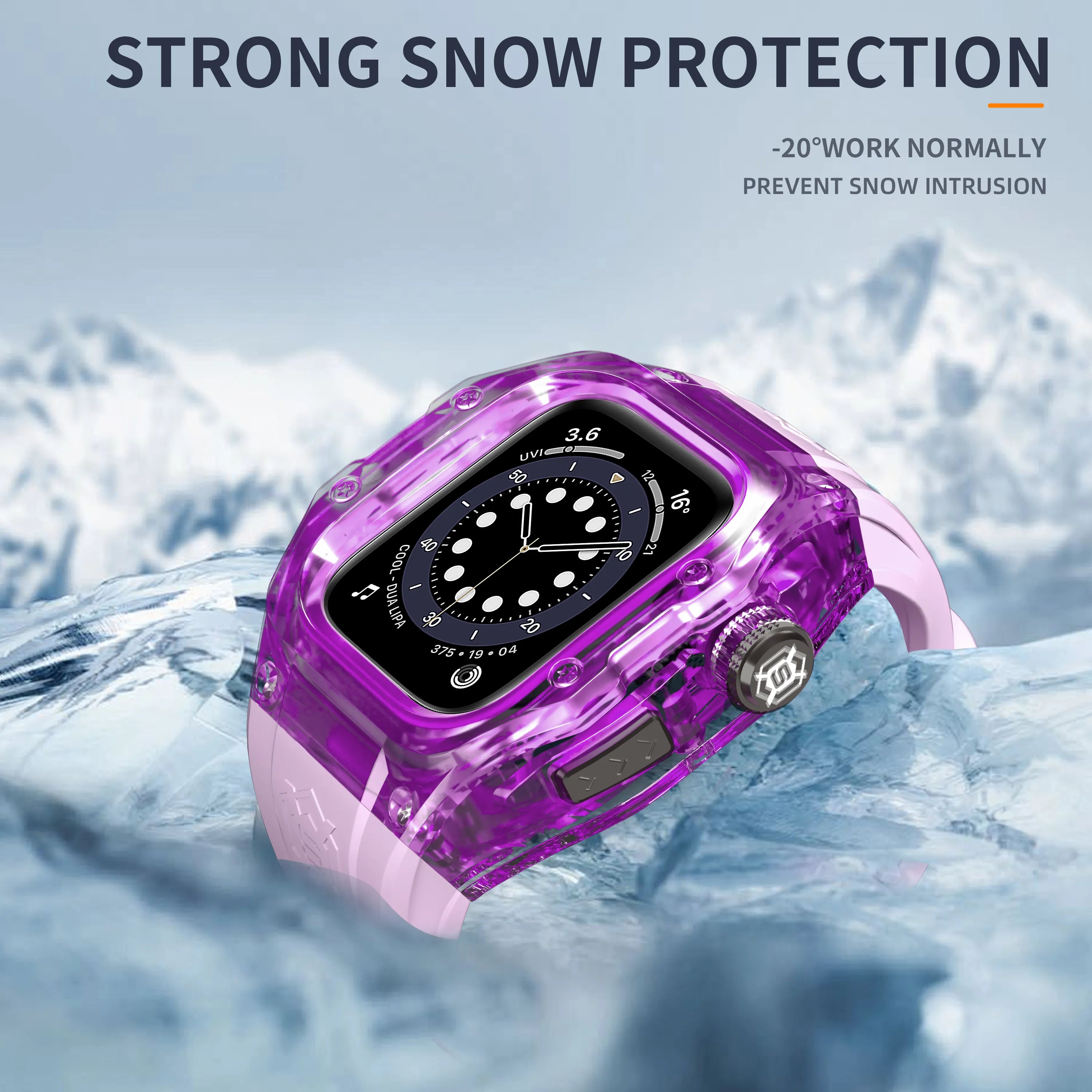 ShellBox Case Protective Case for Apple Watch S10 42mm – IP68 Waterproof Dustproof Shockproof