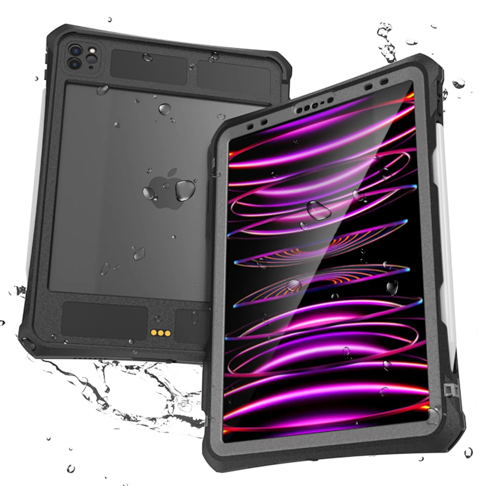 ShellBox Case iPad Pro 11" Case (2020 / 2021 / 2022) – Full-Body Rugged Protective Case, Matte Black