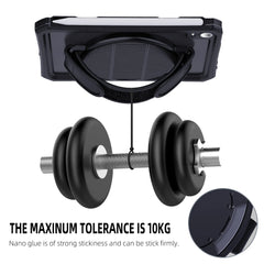 ShellBox Case Universal Tablet Stand – Adjustable Foldable Holder for iPad, Black