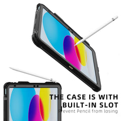 ShellBox Case iPad 10 (10.9) TPU + PC Protective Case with Smart Keyboard Support