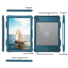 ShellBox Case 2024 iPad Pro 11" Protective Case – Full-Body Rugged Teal Edition