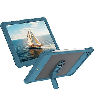 ShellBox Case 2024 iPad Pro 11" Protective Case – Full-Body Rugged Teal Edition