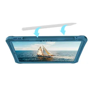 ShellBox Case 2024 iPad Pro 11" Protective Case – Full-Body Rugged Teal Edition