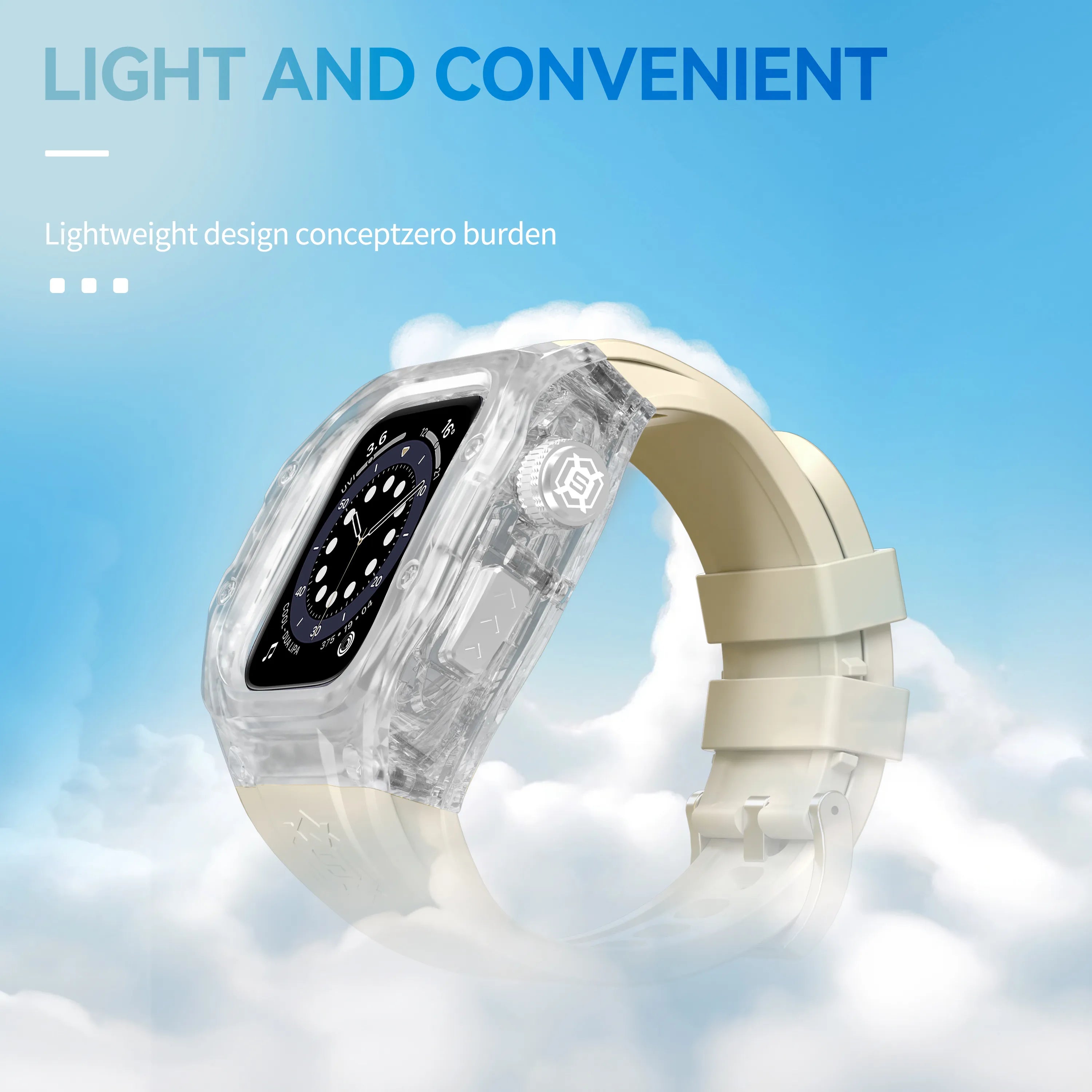 ShellBox Case Protective Case for Apple Watch S10 42mm – IP68 Waterproof Dustproof Shockproof