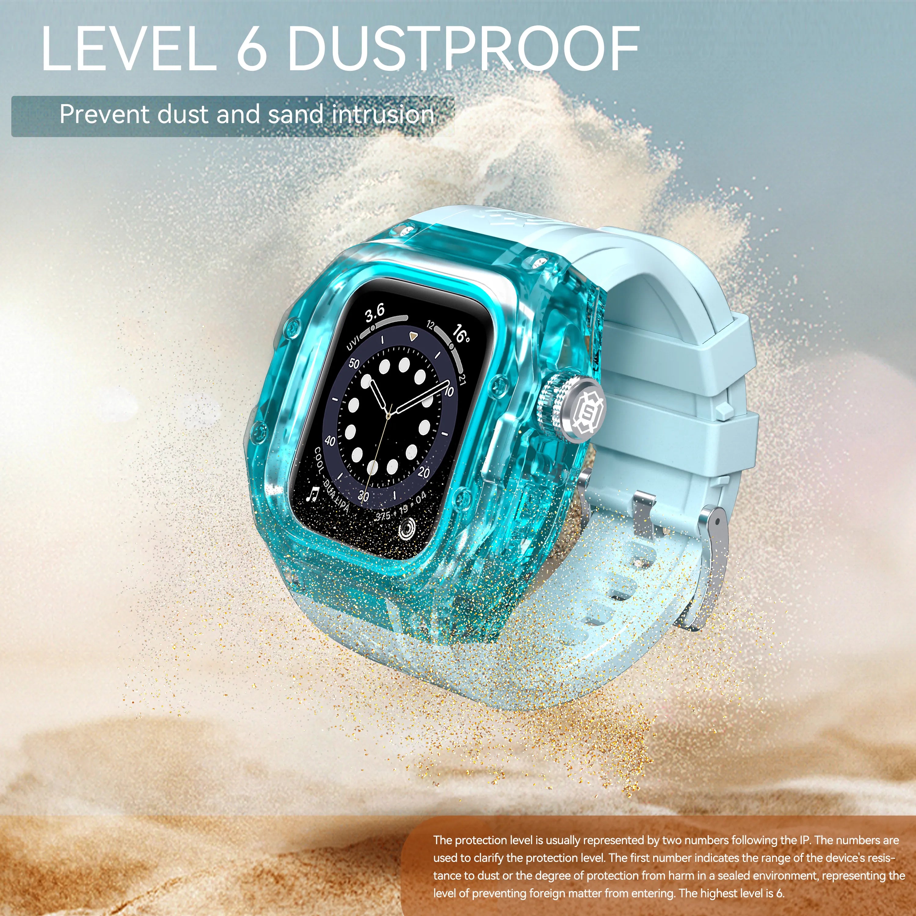 ShellBox Case Protective Case for Apple Watch S10 42mm – IP68 Waterproof Dustproof Shockproof