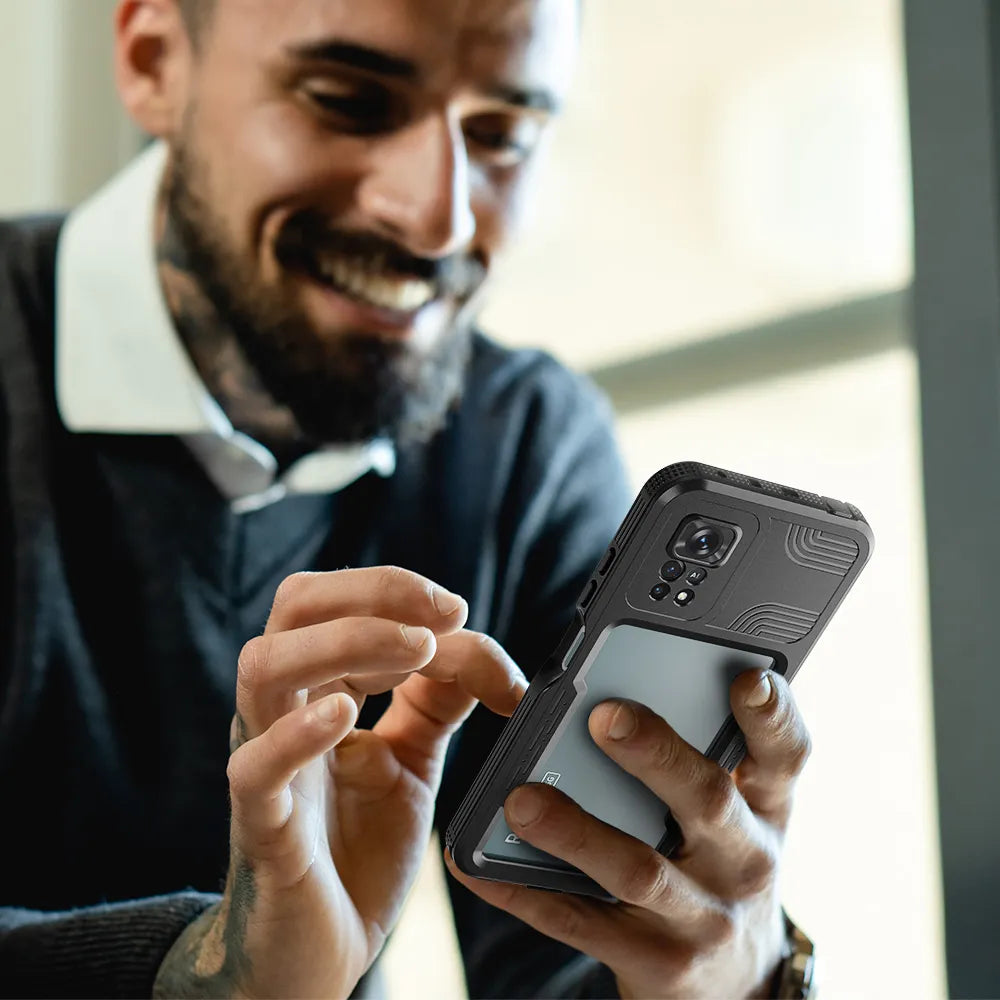 ShellBox Case Transparent Protective Case – Clear & Rugged for Redmi Note 11 Pro