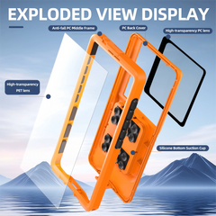 6.9" Universal Waterproof Shockproof Phone Case with Suction Cup