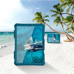 ShellBox 360° Waterproof Case for iPad Pro 11" 2024 Cyan