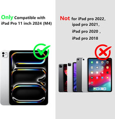 ShellBox 360° Waterproof Case for iPad Pro 11" 2024 Cyan