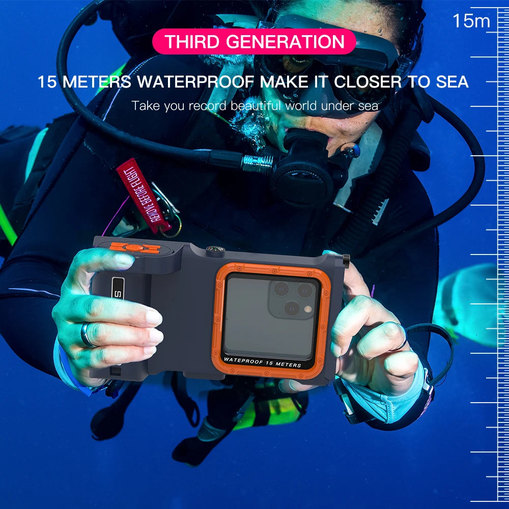 ShellBox 3rd Gen Waterproof BT Camera Case for iPhone 16
