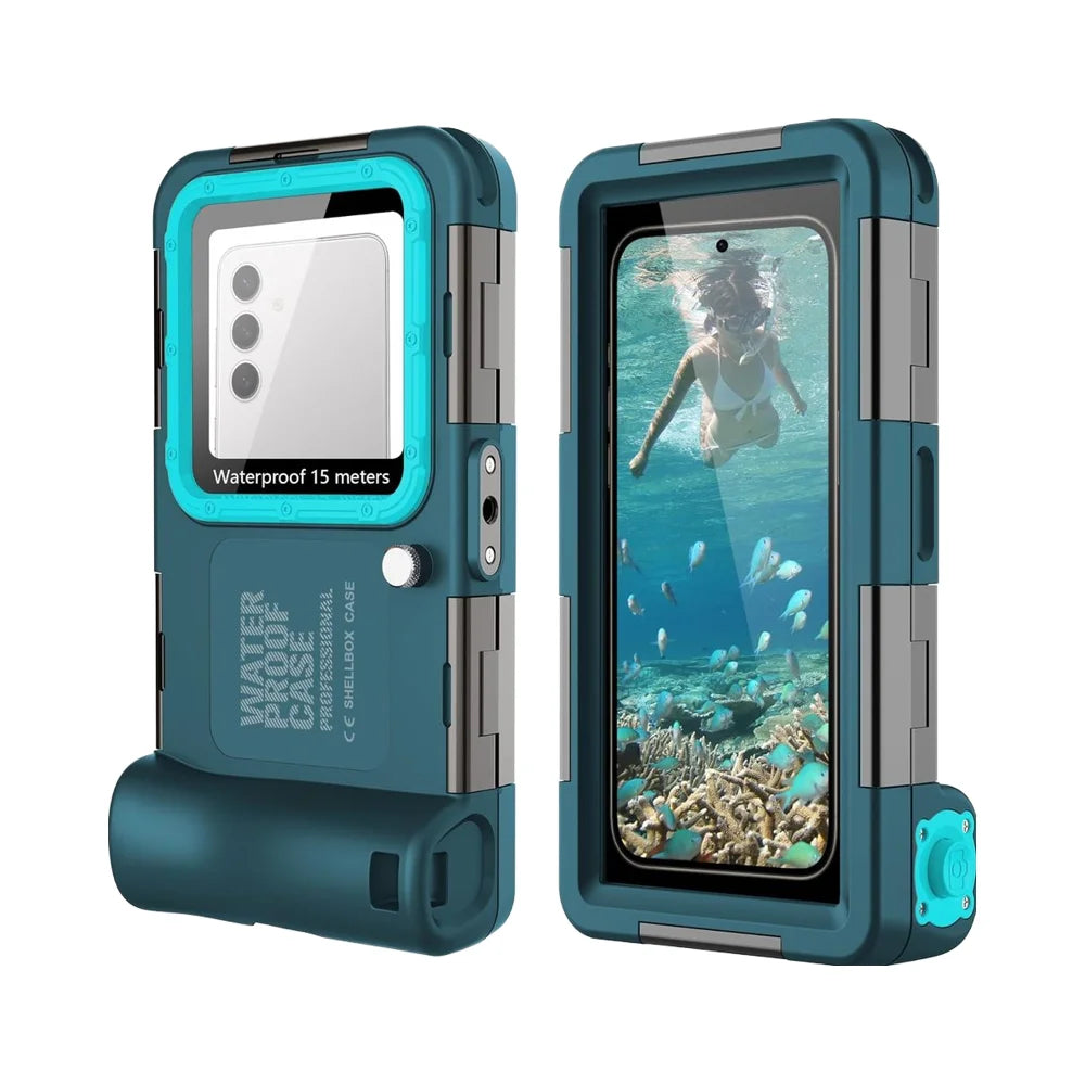 Universal Waterproof Scuba Phone Case with 360° Animal Design