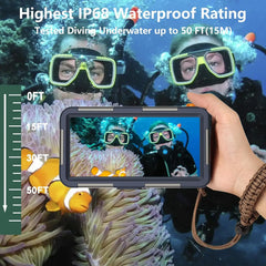 Shellobox Universal Underwater Diving Case 360° Protection for iPhone 16 Plus
