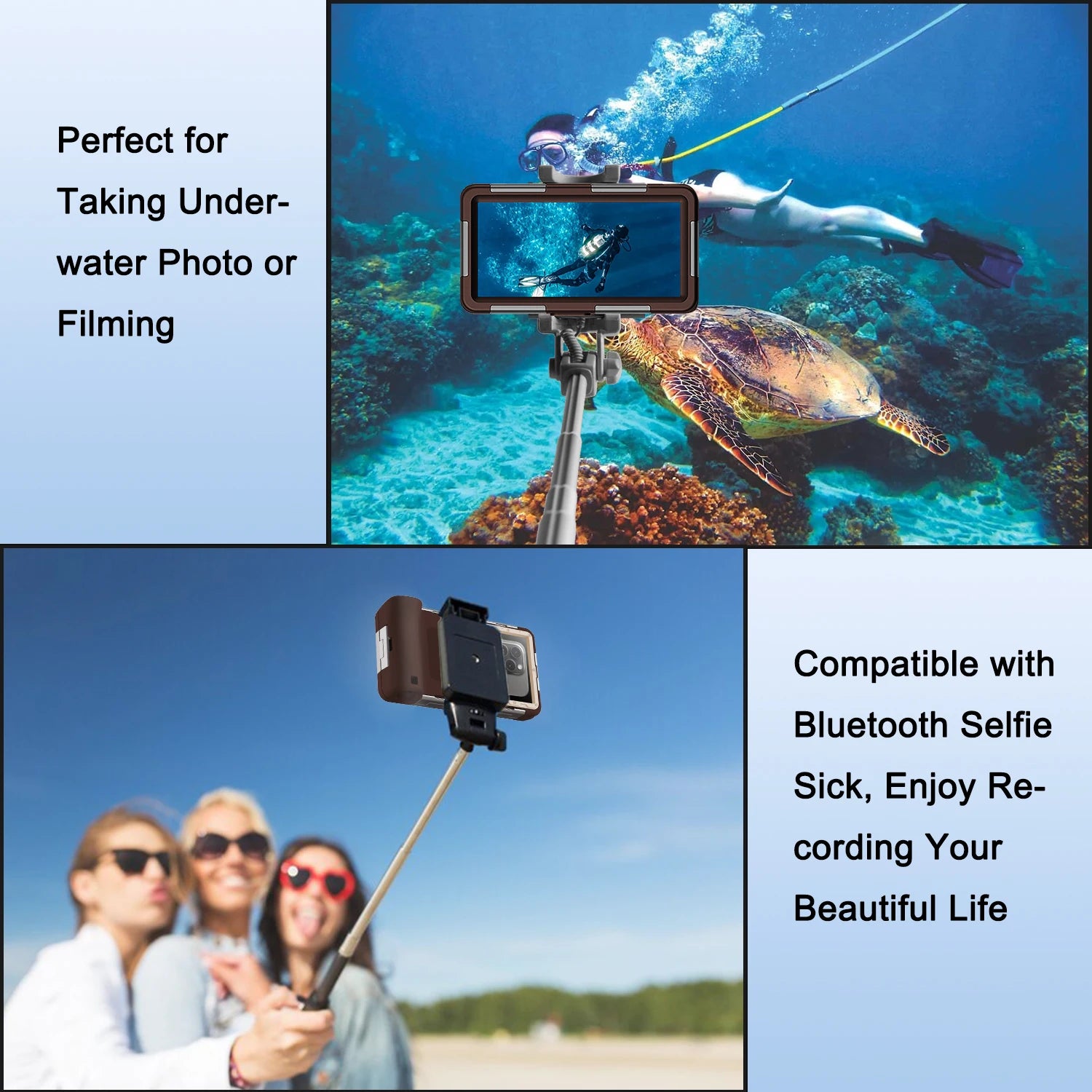 Shellbox 2nd Gen Waterproof Sports Design Phone Case for 6.9"