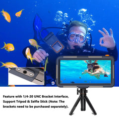 15m Waterproof Shockproof Phone Case with Camera Frame