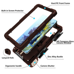 Shellbox 2nd Gen Waterproof Sports Design Phone Case for 6.9"