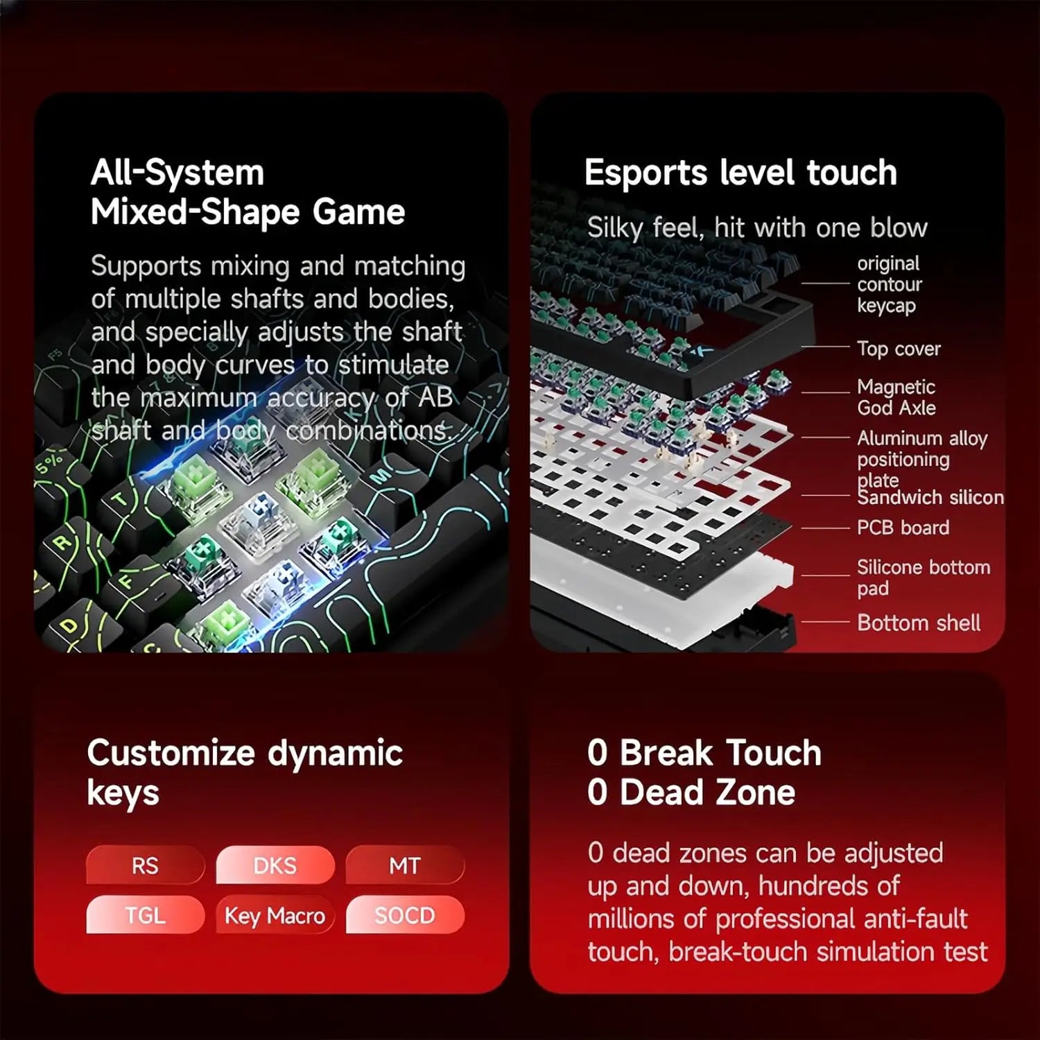 Shellbox Jet 75 Rapid Trigger RGB Gaming Keyboard