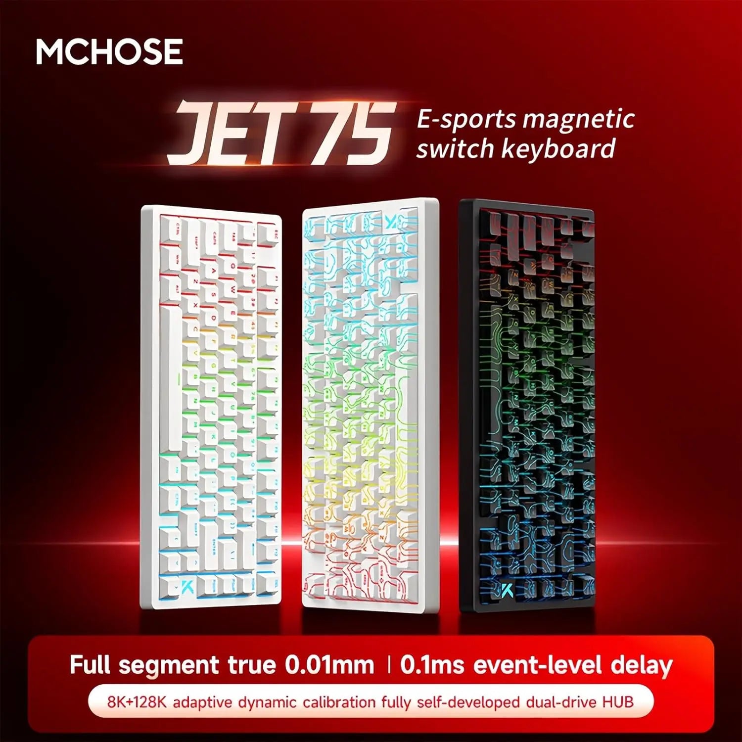 Shellbox Jet 75 Rapid Trigger RGB Gaming Keyboard