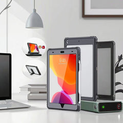 ShellBox Waterproof Heavy-Duty Shockproof iPad 10.2 Case with Strap