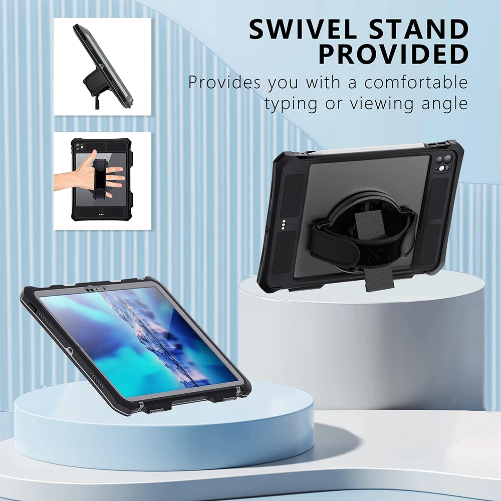 SHELLBOX Waterproof IP68 Tablet Case for iPad Pro 11 2024