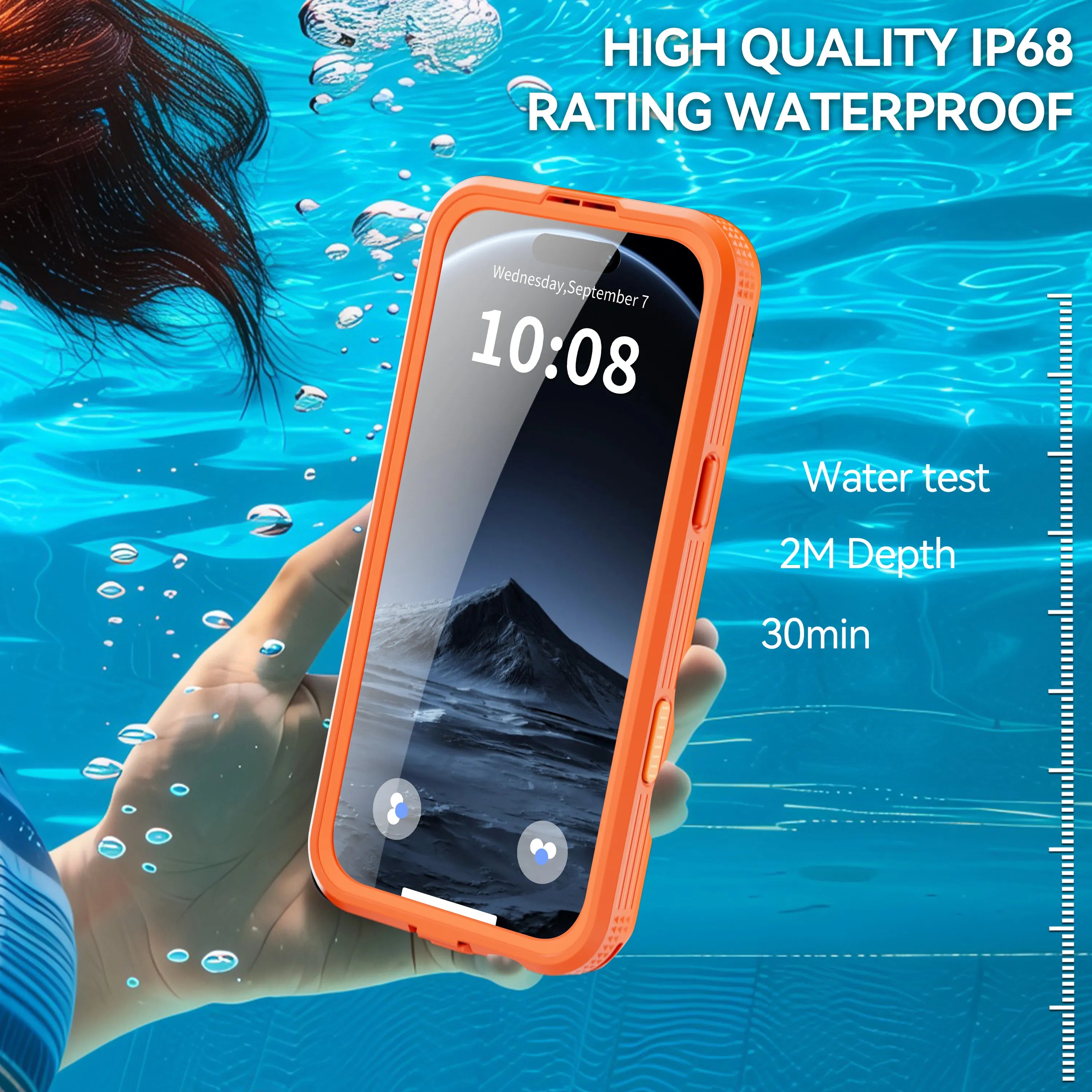 ShellBox Case Magnetic Waterproof Case with Screen & Camera Protector for iPhone 17 Pro Max