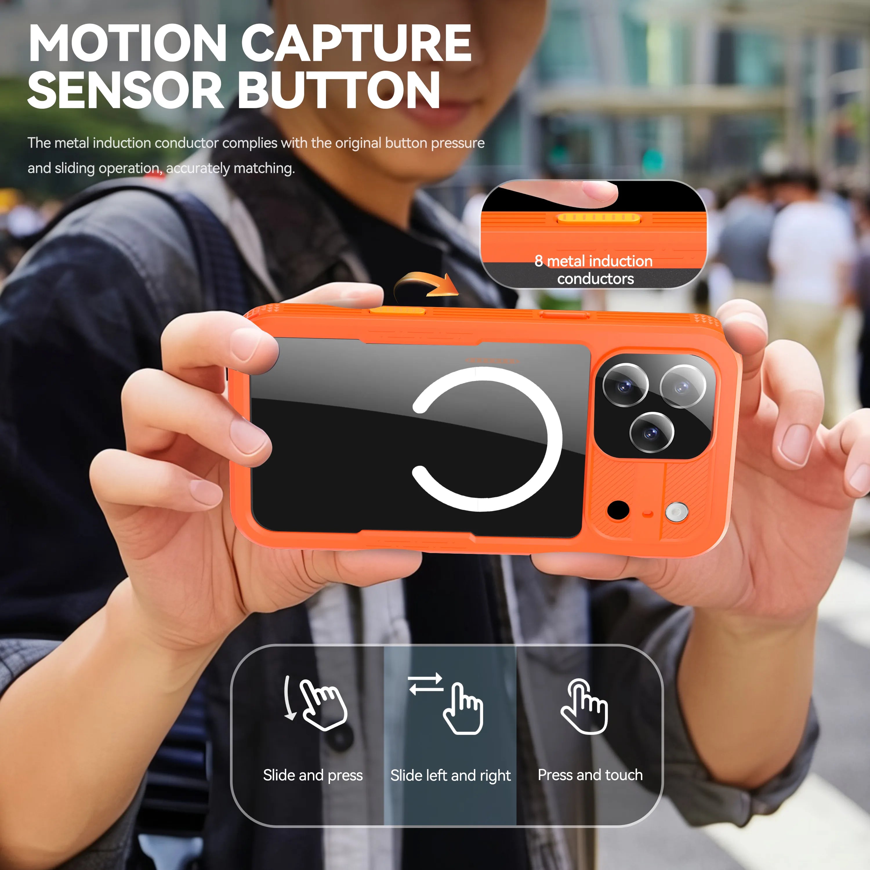 ShellBox Case Magnetic Waterproof Case with Screen & Camera Protector for iPhone 17 Pro Max