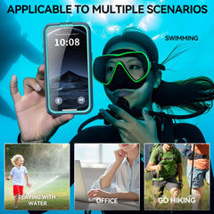 ShellBox Case Magnetic Clear Rugged Case for iPhone 17 Pro, Waterproof Dustproof Full Body Protection with Built-in Screen & Lens Protector