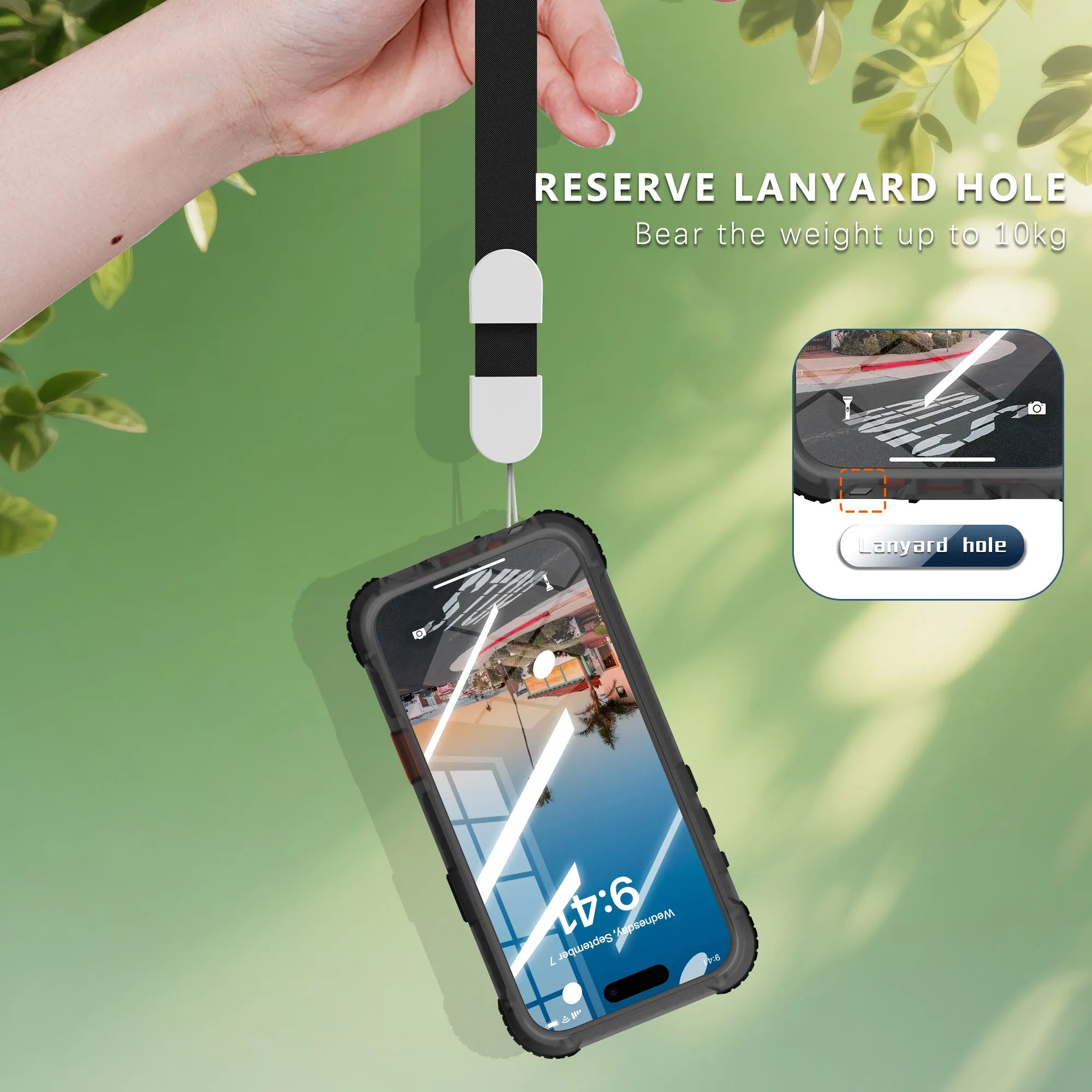 ShellBox Case Waterproof Case for iPhone 17 Air – Full Body Protective Cover with Screen & Lens Protector, Frosted Black