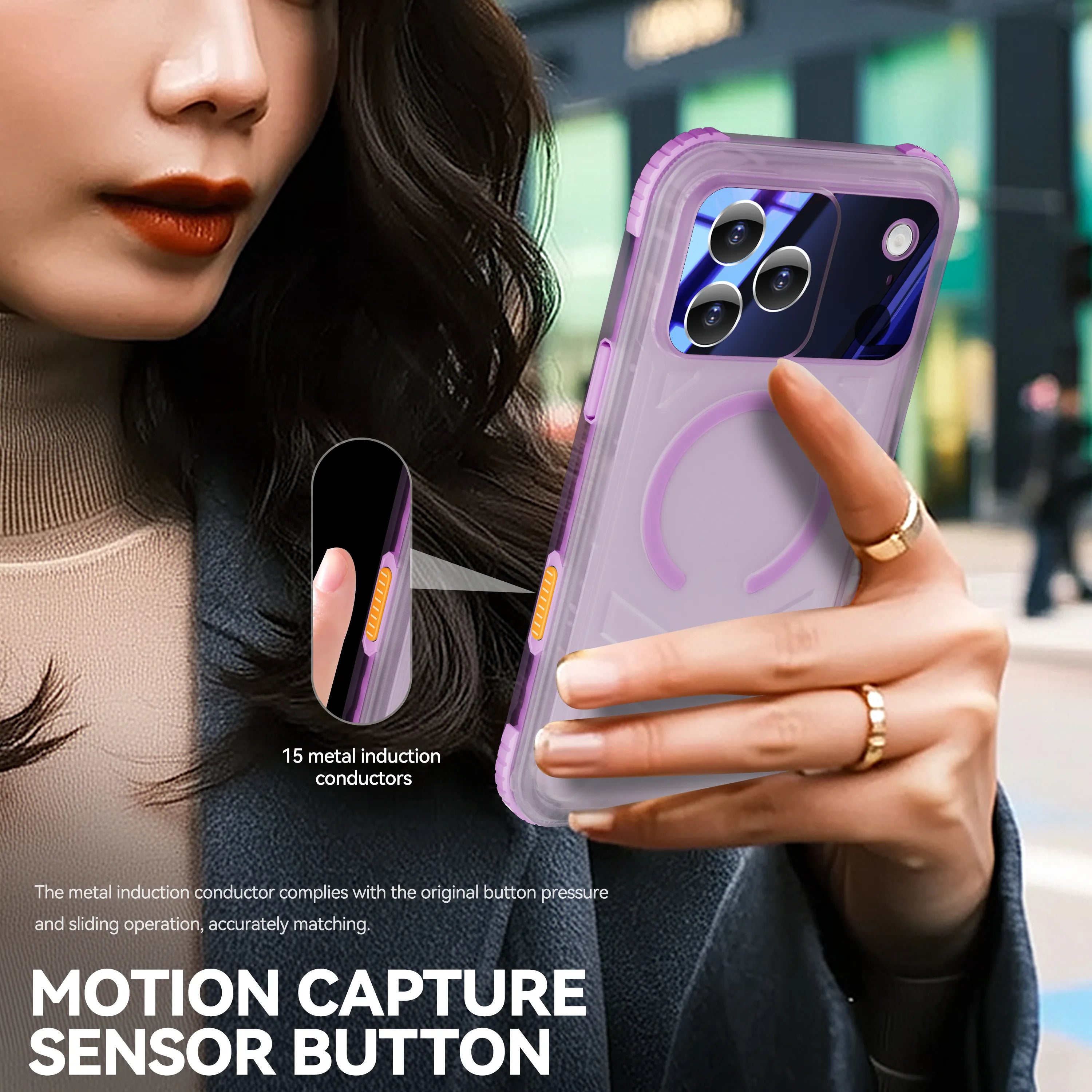 ShellBox Case Magnetic Waterproof Case with Screen & Camera Protector for  iPhone 17 Pro Max