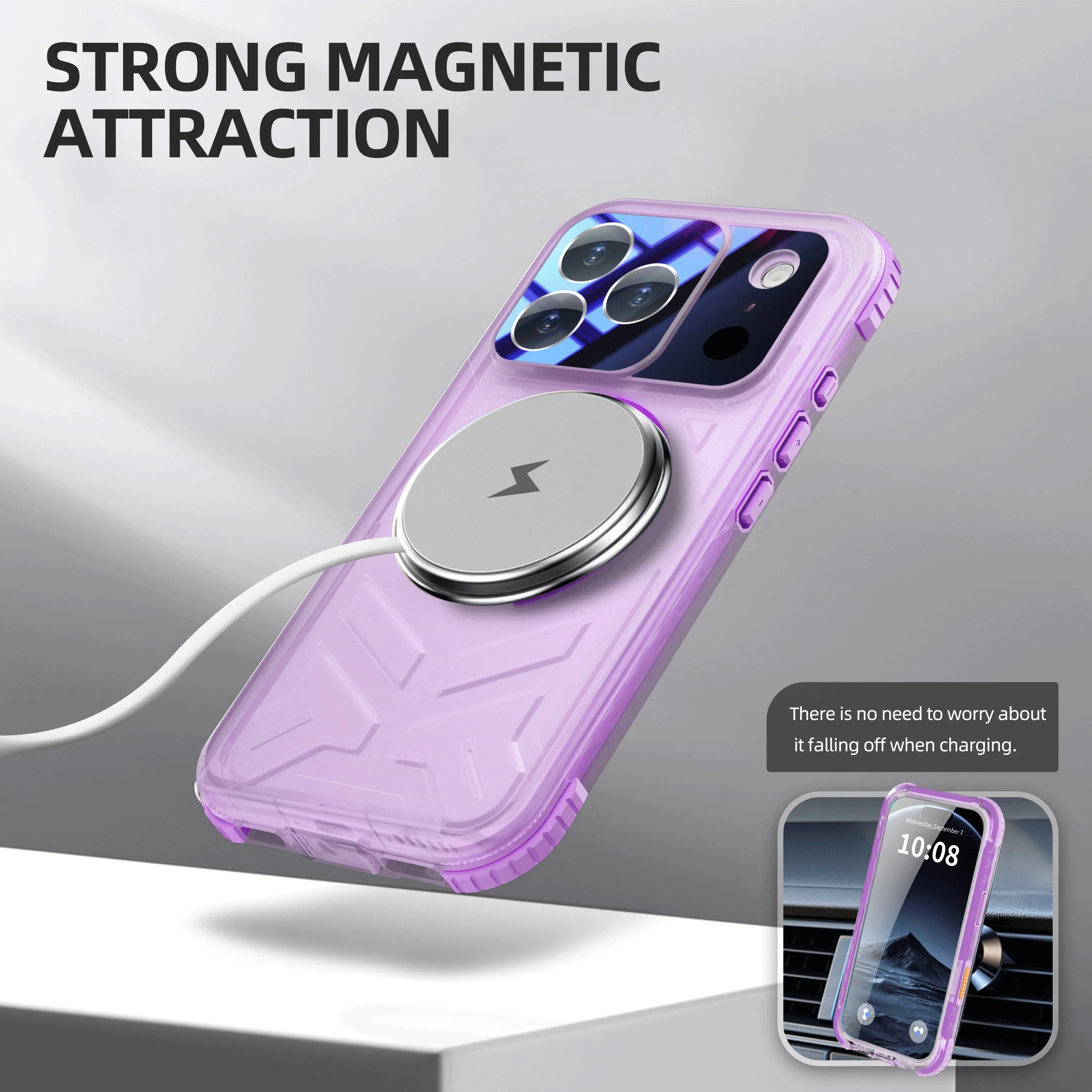 ShellBox Case Magnetic Waterproof Case with Screen & Camera Protector for iPhone 17 Pro