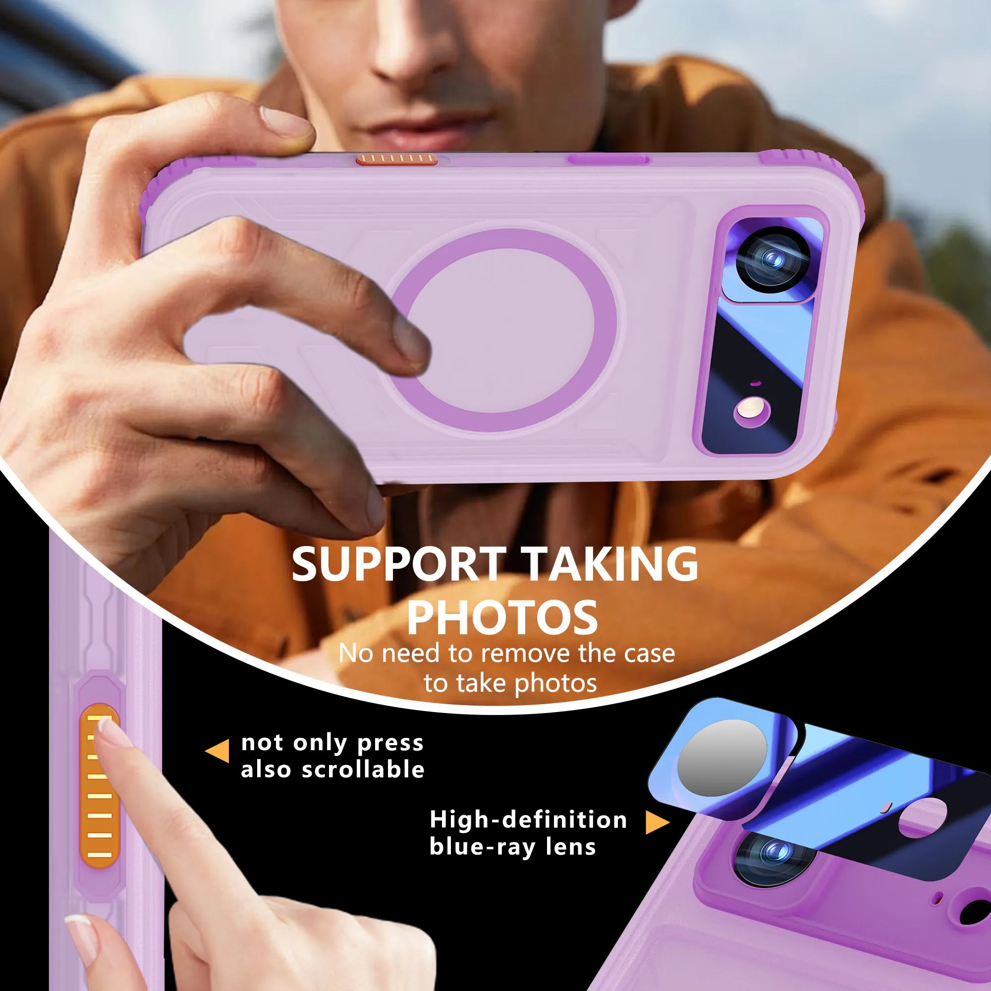 ShellBox Case Air Magnetic Waterproof Case with Screen & Camera Protector for  iPhone 17